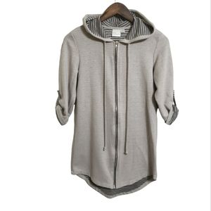 Blue Caribbean Beachwear Full Zip Hooded Jacket Women's Small